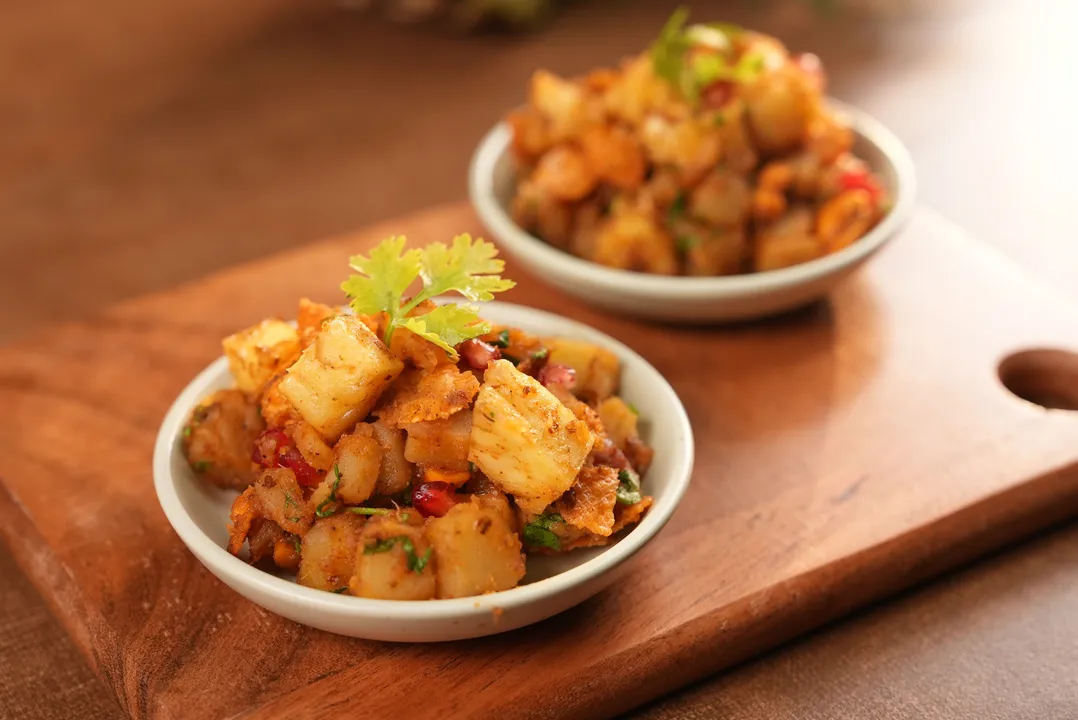 Ananas Shakarkand Chaat - YT