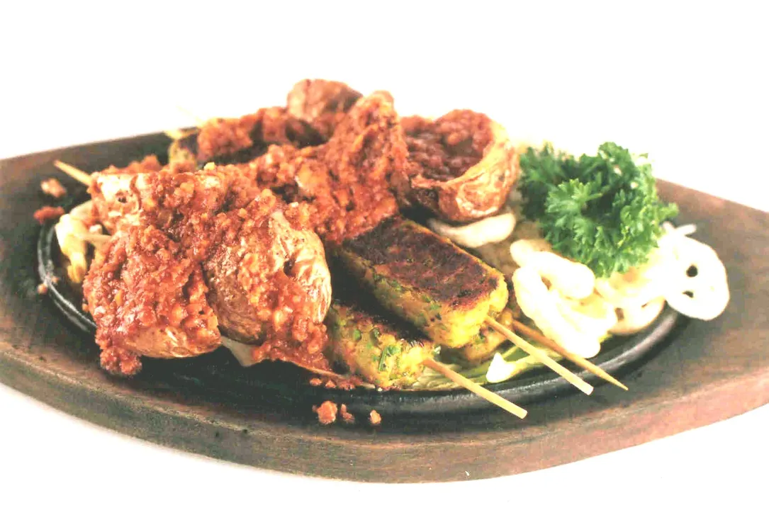 Vegetarian Malaysian Satay