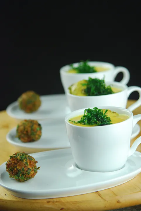 Punjabi Kadhi with Rice Balls - Cargill