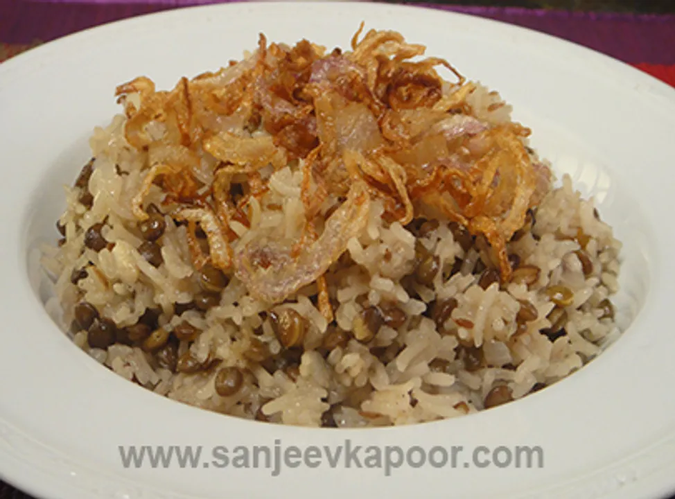 Lebanese Lentil Rice