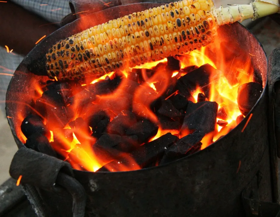 Grilled Chutney Sweet Corn