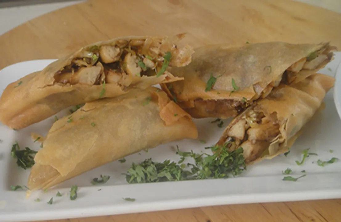 Sausage Spring Rolls