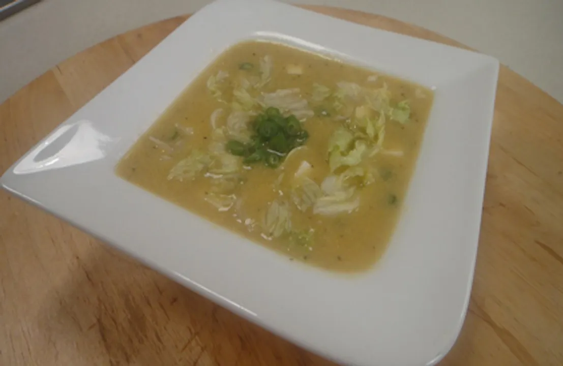 Sweetcorn With Vegetable Soup