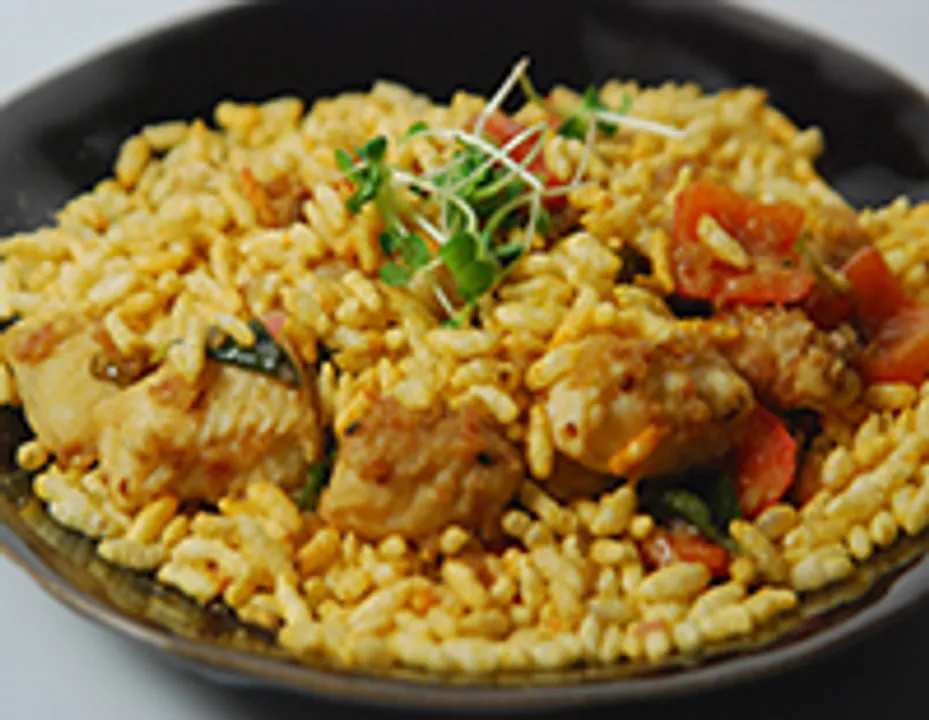 Lemon Chilli Fish with Kurmura - Cook Smart