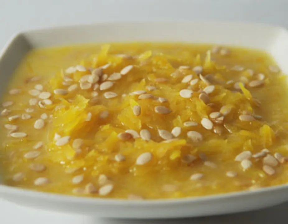 Pumpkin With Coconut Milk