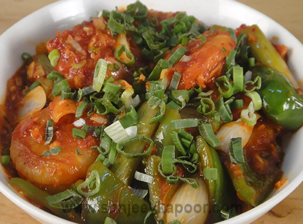 Sweet and Sour Prawns