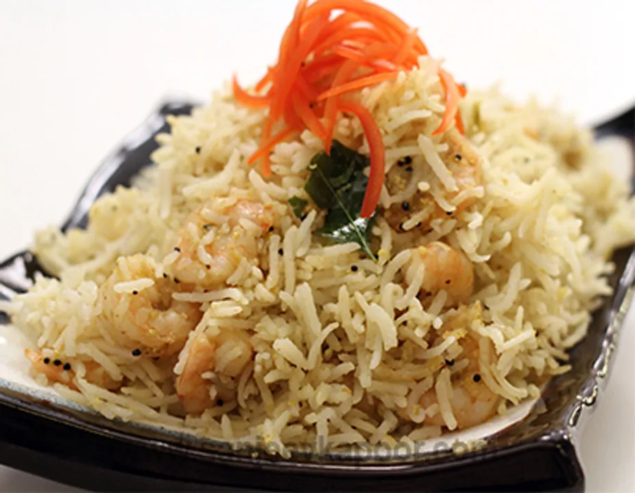 Achari Prawn Rice
