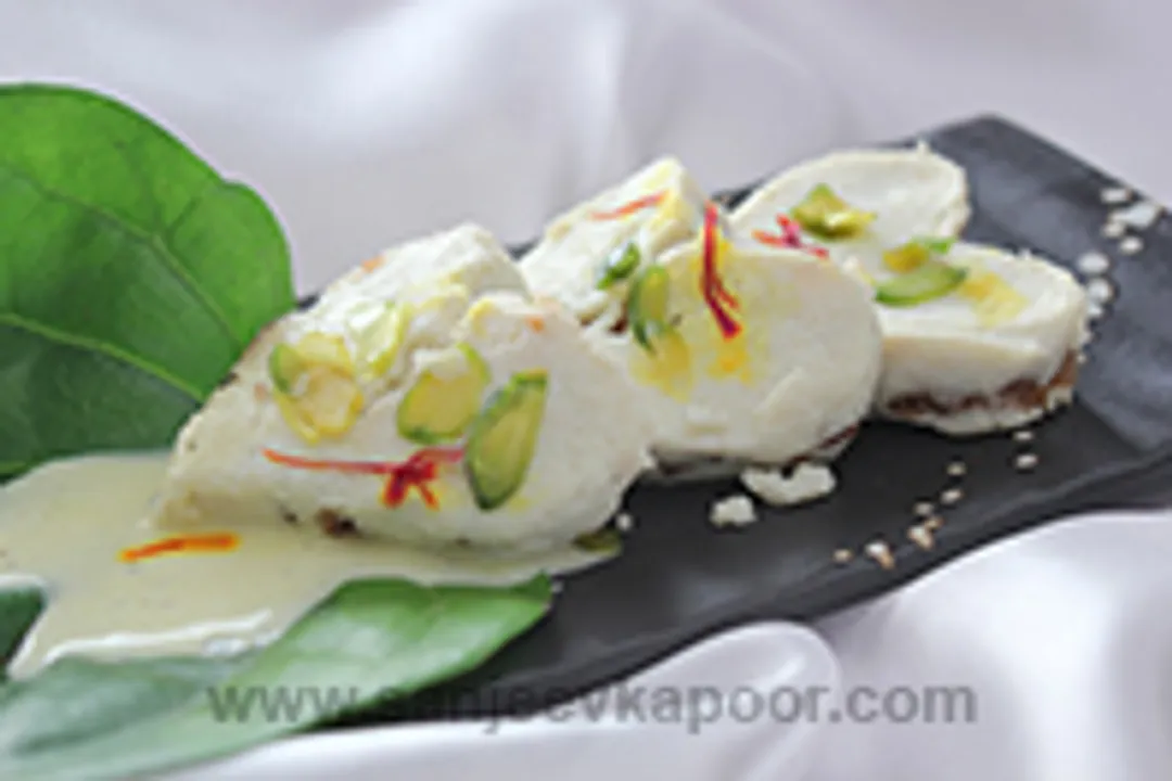 Herbal Petha Paan Sandesh In Coconut Rabri