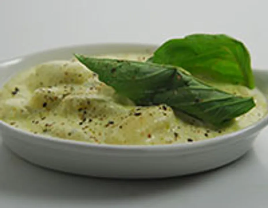 Sweet Potato Gnocchi with Creamy Jalapeno Sauce-Co