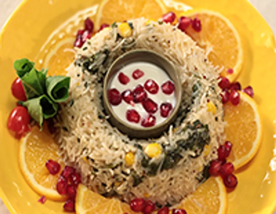 Corn Palak Pulao - SK Khazana