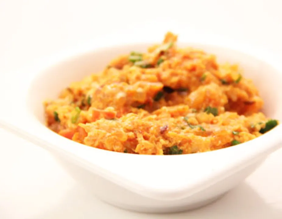 Cheesy Egg Bhurji