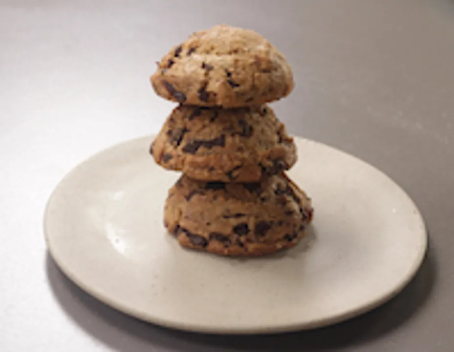 VEGAN CHOCOLATE CHIP COOKIES - skk