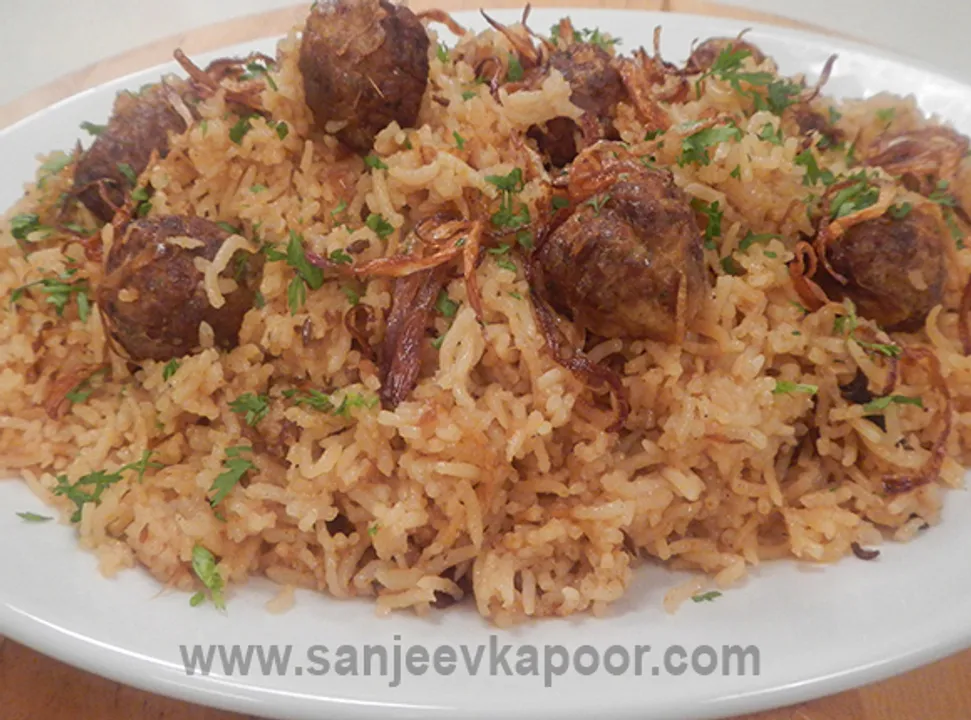Chicken Meatball Pulav
