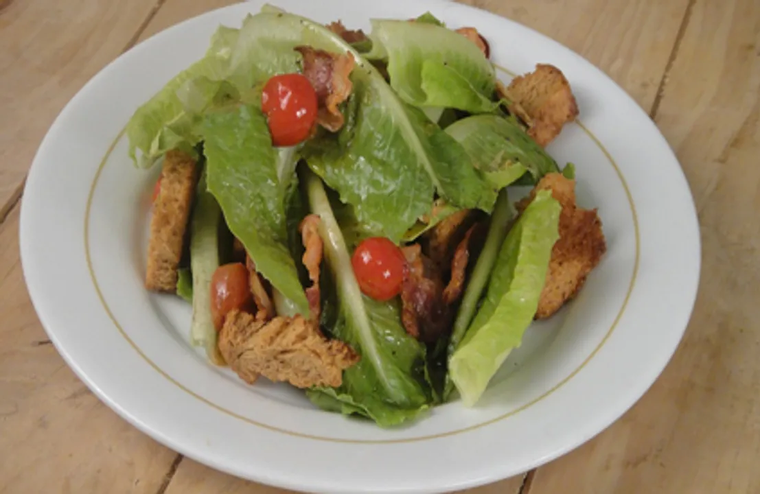 Romaine Bacon Tomato Salad