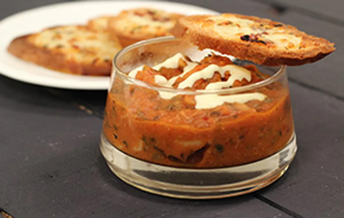 Italian Pav Bhaji