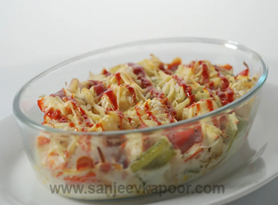 Sweetcorn Baked Veg