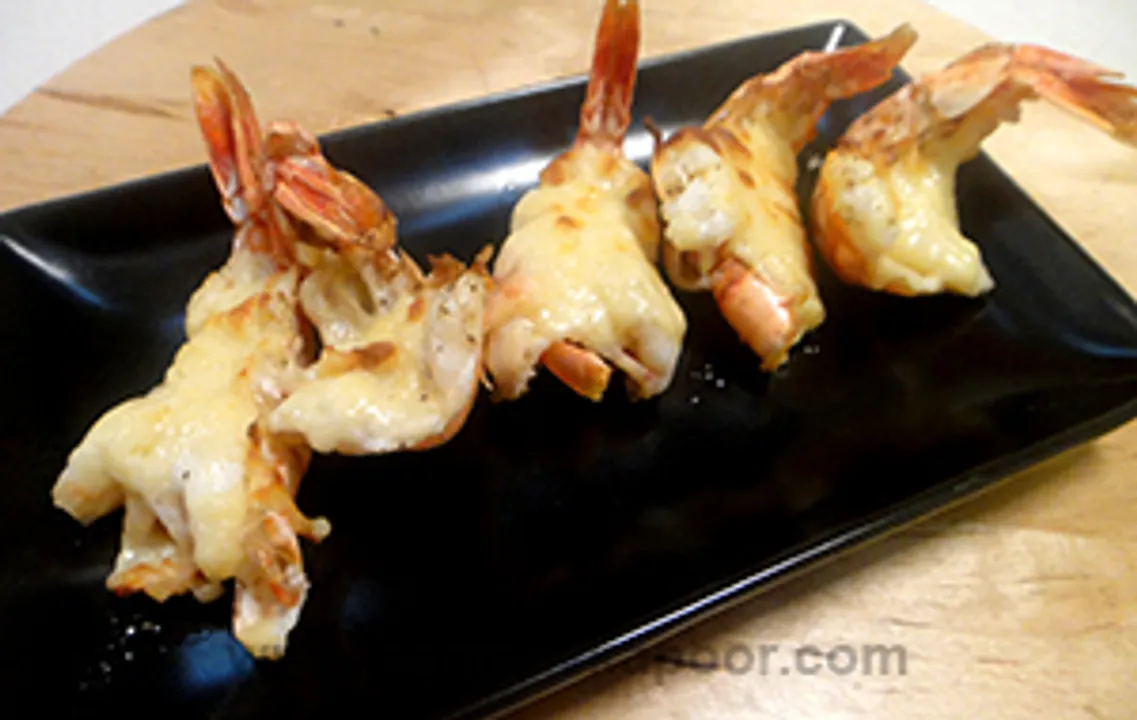 Baked Cheese Prawns