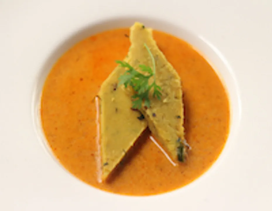 BESAN VADI IN COCONUT CURRY - skk