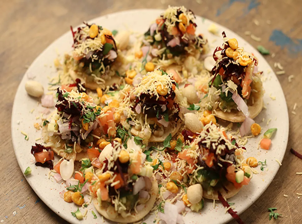 Sprout Sev Puri - SK Khazana