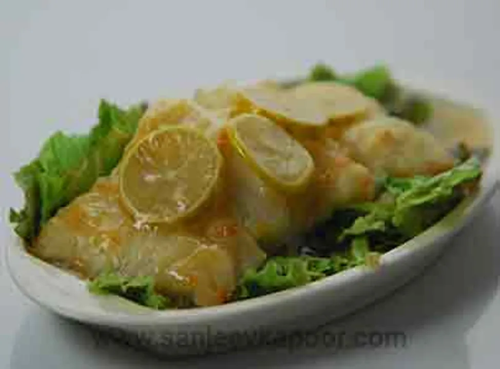 Air Fried Lemon Fish