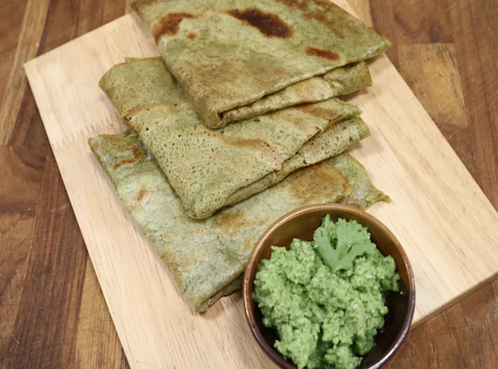Green Moong Dosa
