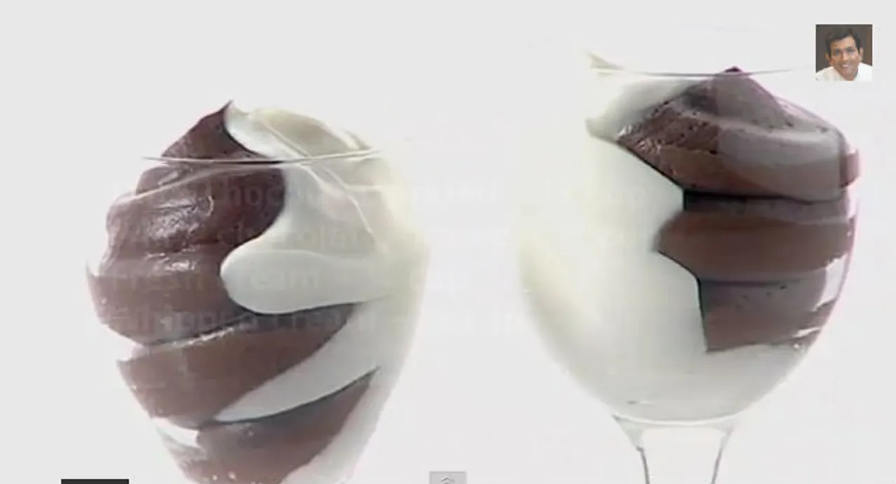 Quick Christmas Chocolate Mousse