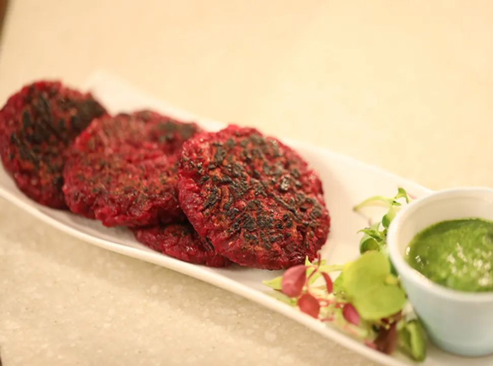 Beetroot Tikki-SK Khazana
