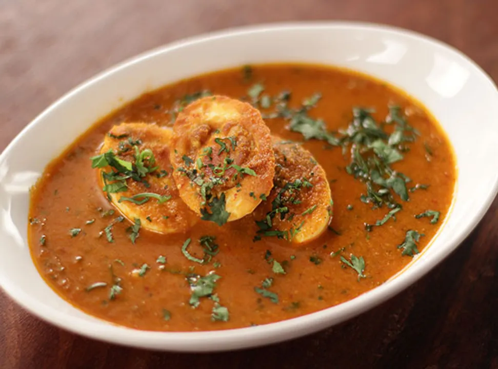 Kolhapuri Egg Curry-SK Khazana 