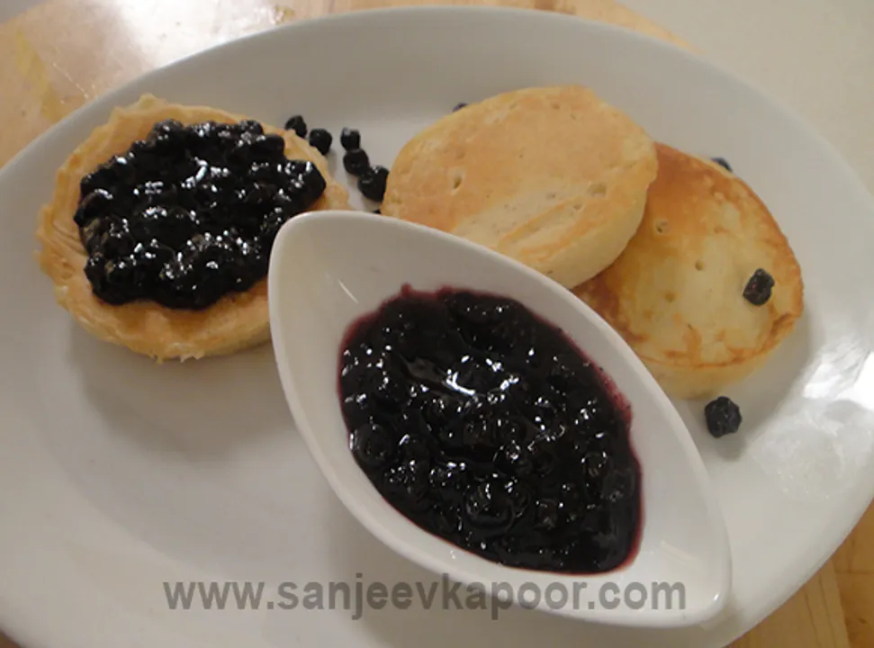 Blueberry Crumpet