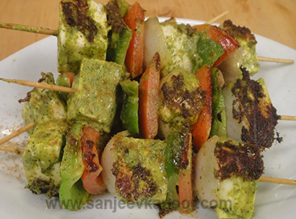Paneer Hariyali Tikka