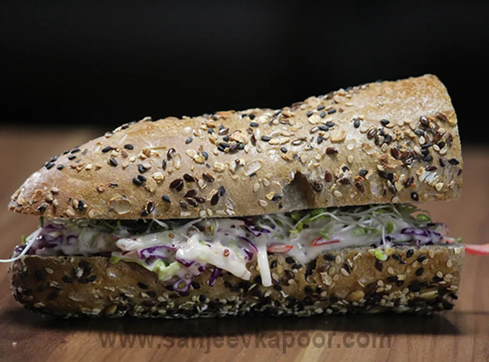 Red Slaw Sandwich