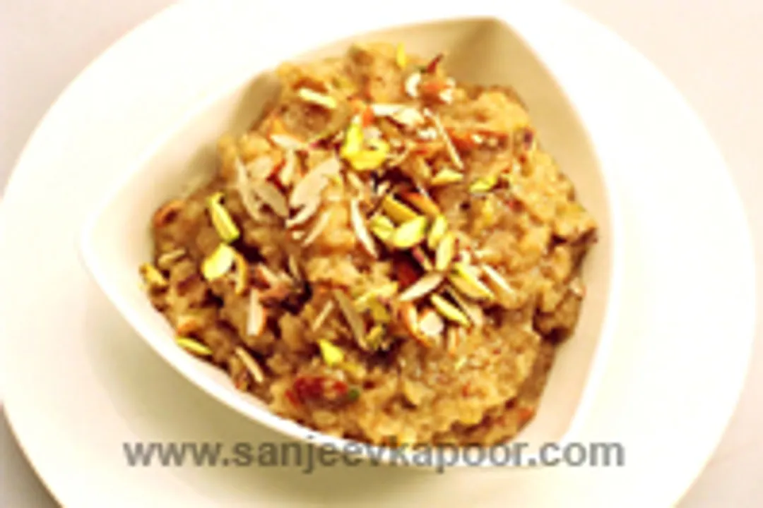 Ginger And Oatmeal Halwa