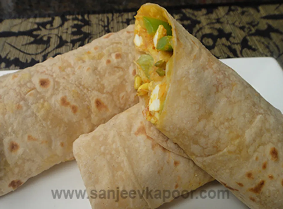 Smoky Paneer Wrap