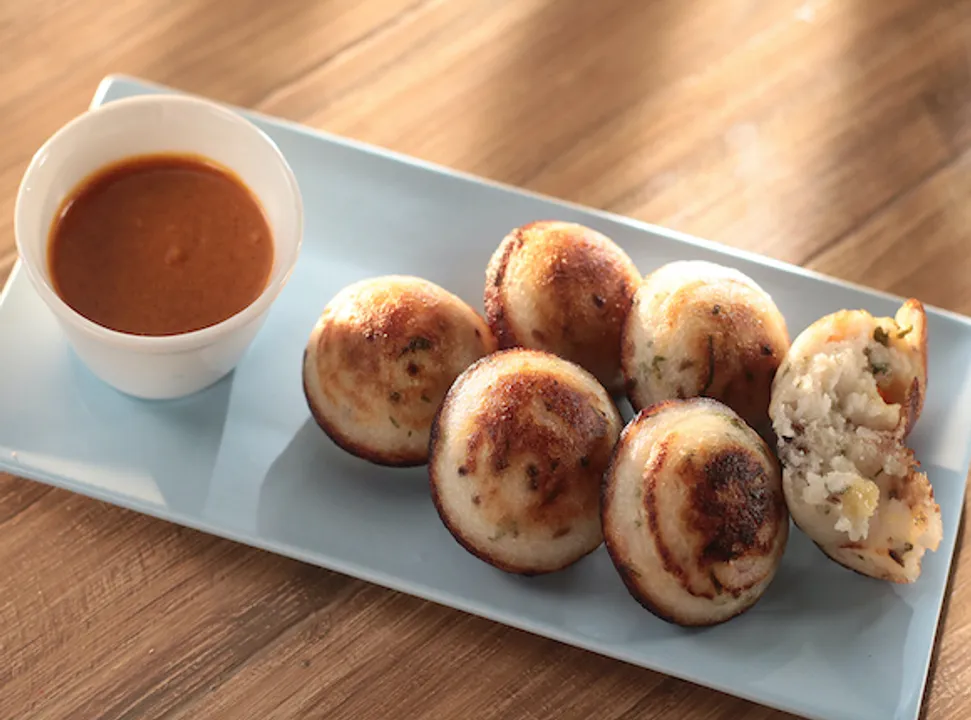 Cheese Paniyaram 
