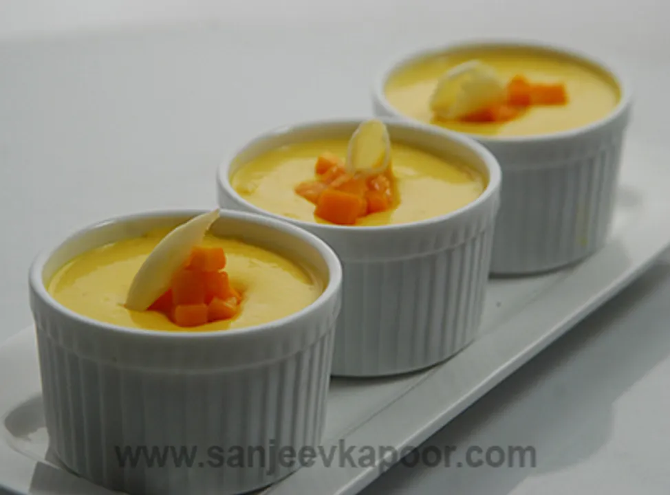 Mango Chocolate Custard