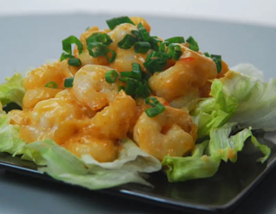 Quick Fried Shrimps
