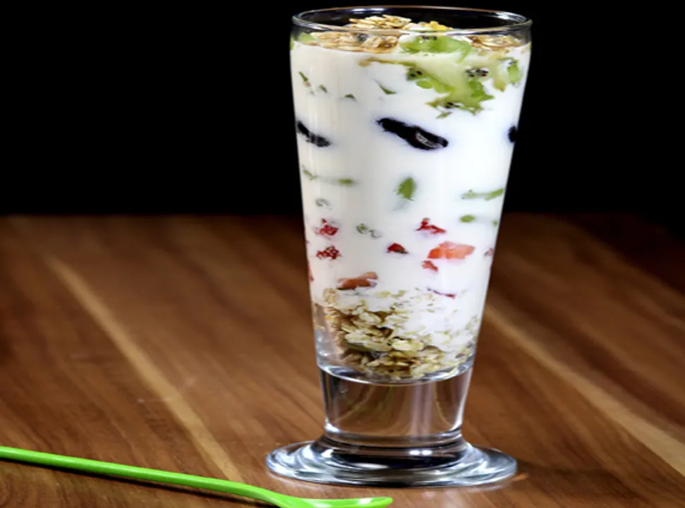 Rainbow Fruit Parfait