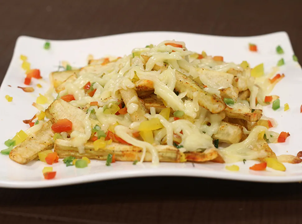 Banana Fries with Cheese-SK Khazana 