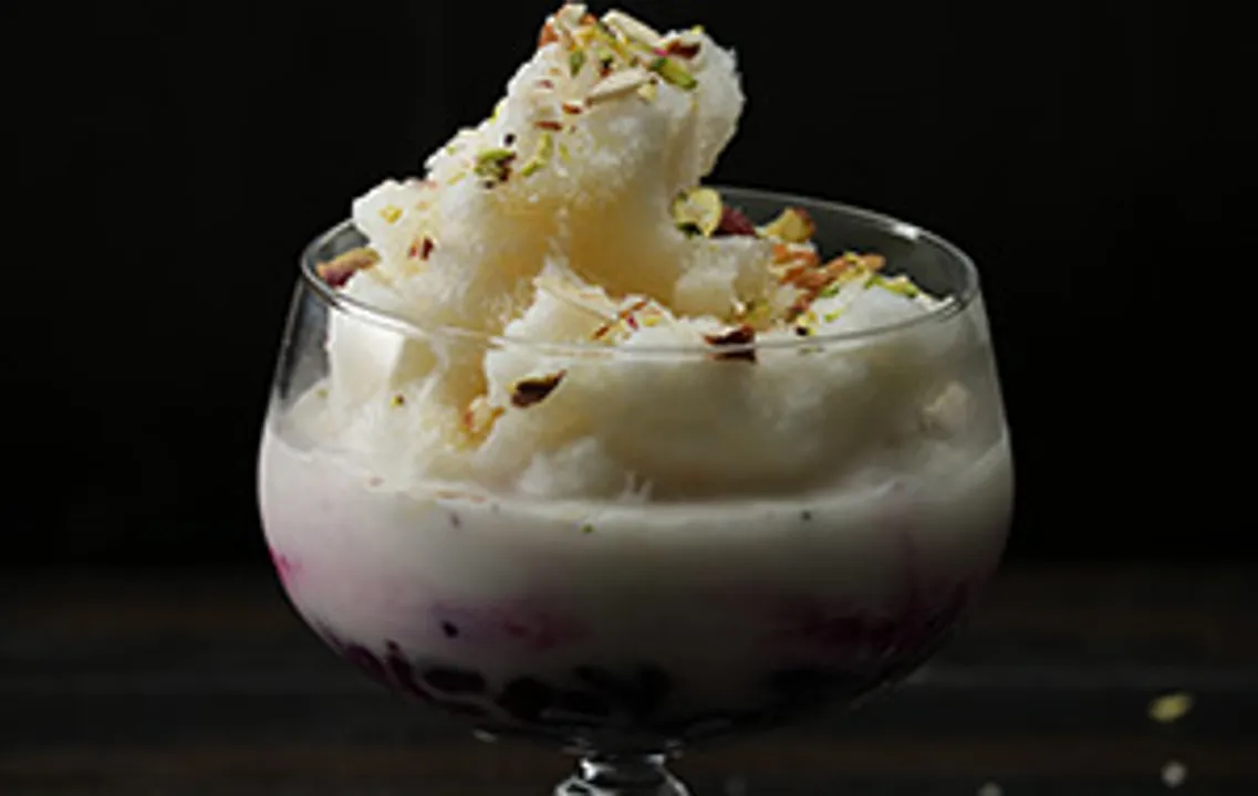 Jamun Yogurt Slush