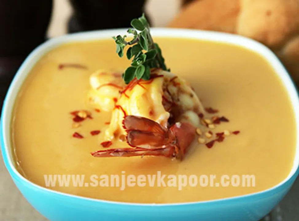 Saffron Seafood Bisque