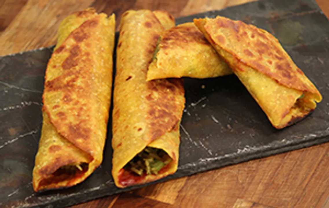 Indian Style Burrito