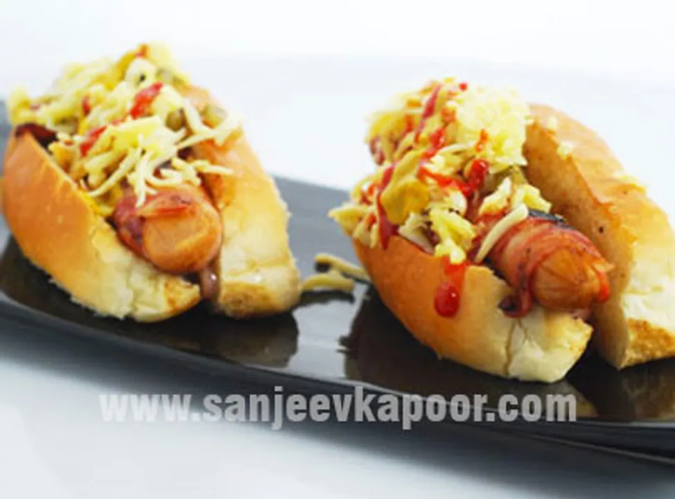 Bacon Rolled Hot Dog
