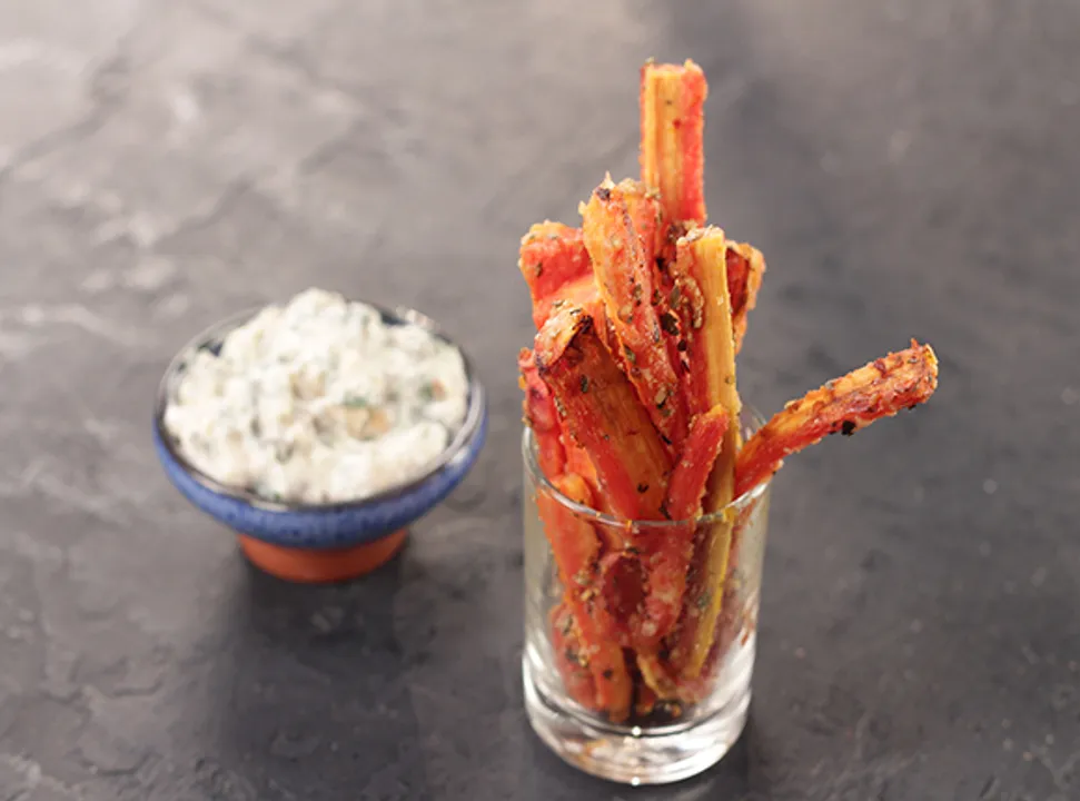 Baked Carrot Chips - SK Khazana