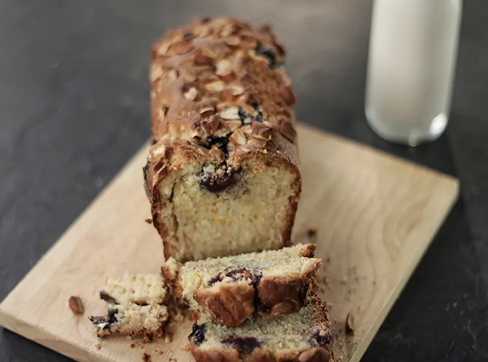 Blueberry Orange Almond Loaf - SK Khazana