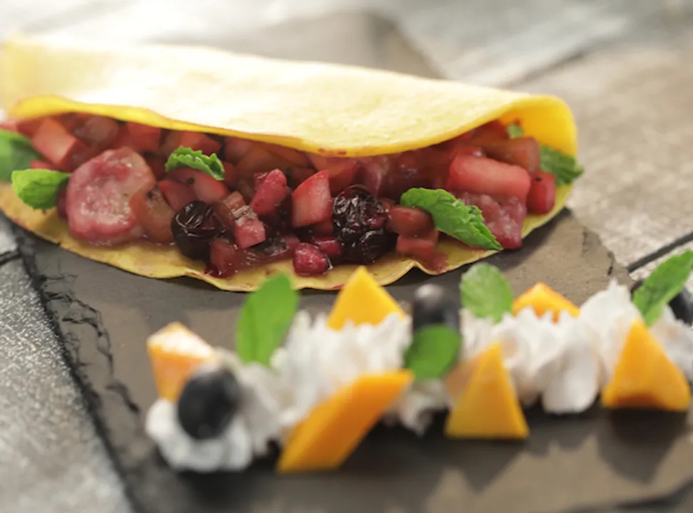 Mango Pancakes 