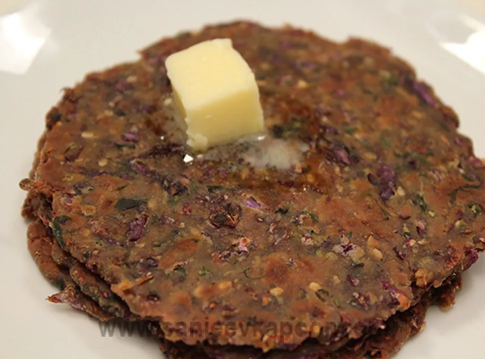 Purple Gobhi na Parantha