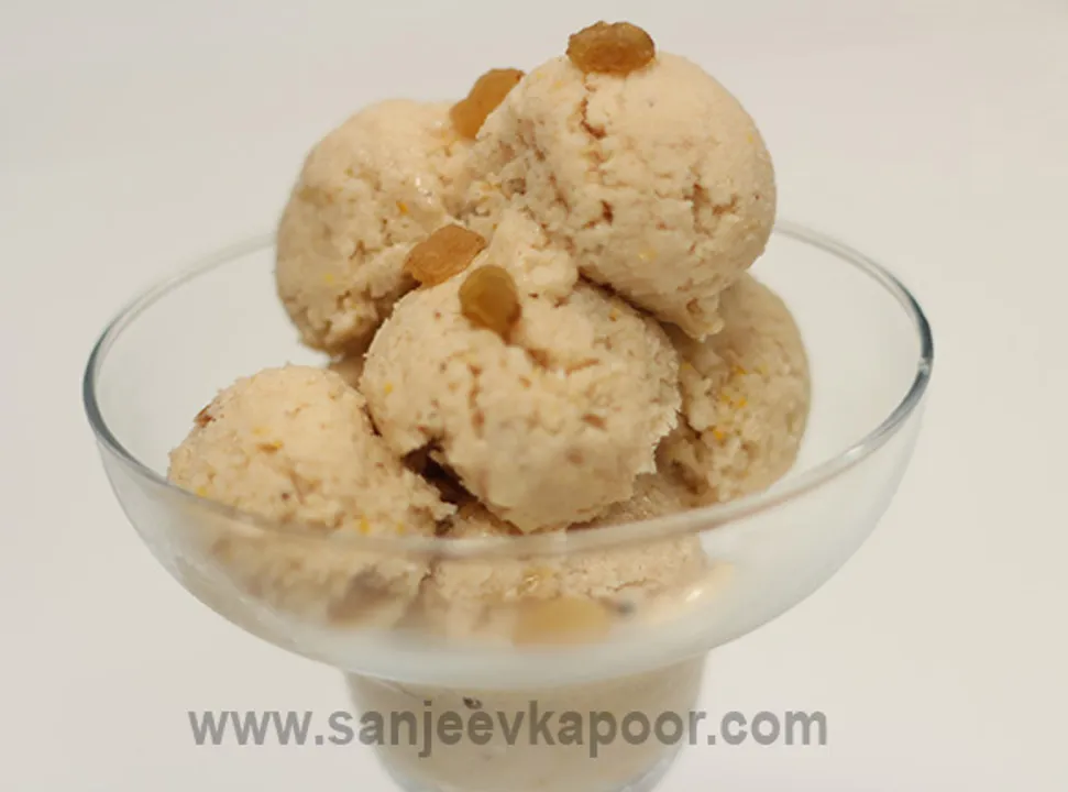 Roasted Banana and Raisin Ice Cream