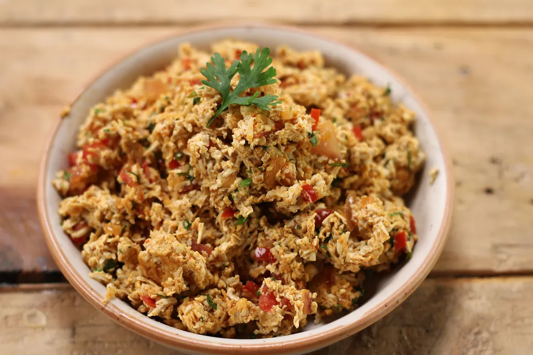 Tofu and Paneer Bhurji