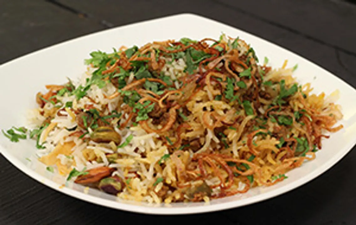 Keema and Dry-Fruit Pulao