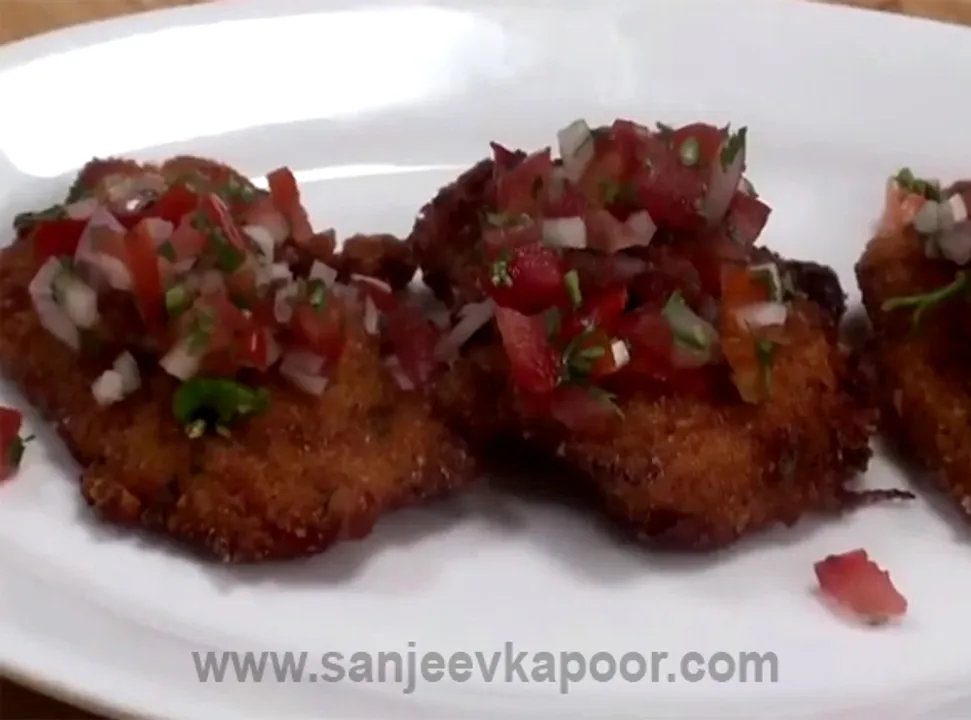 Indian Chicken Bruschetta